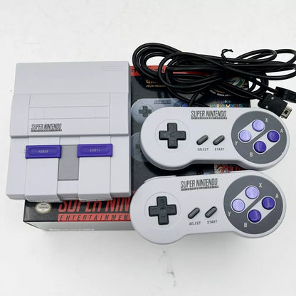 Super Nintendo Entertainment System Classic Edition built in 21 Games